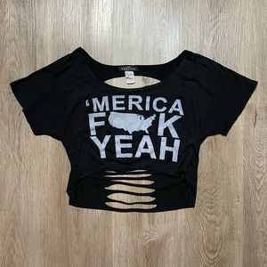 Shelor Crop Shirt Size XS